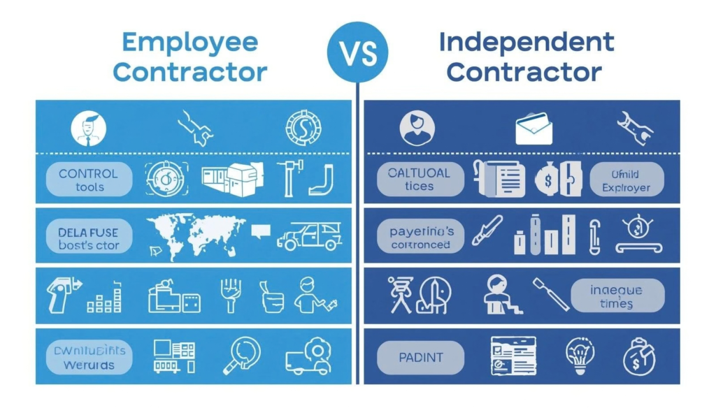 Tribunal Distinction Between Employee vs. Independent Contractor